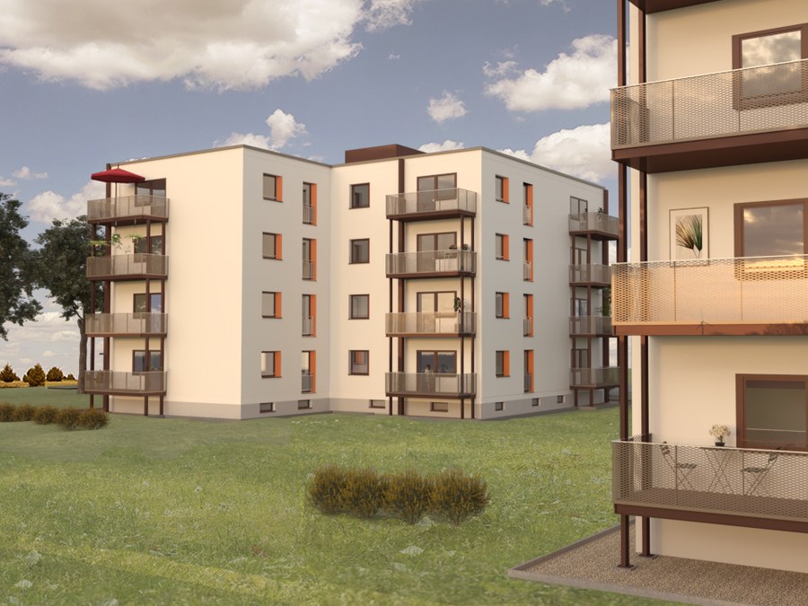 Mehrfamilienhäuser in Landshut – Generalsanierung und energetische Modernisierung